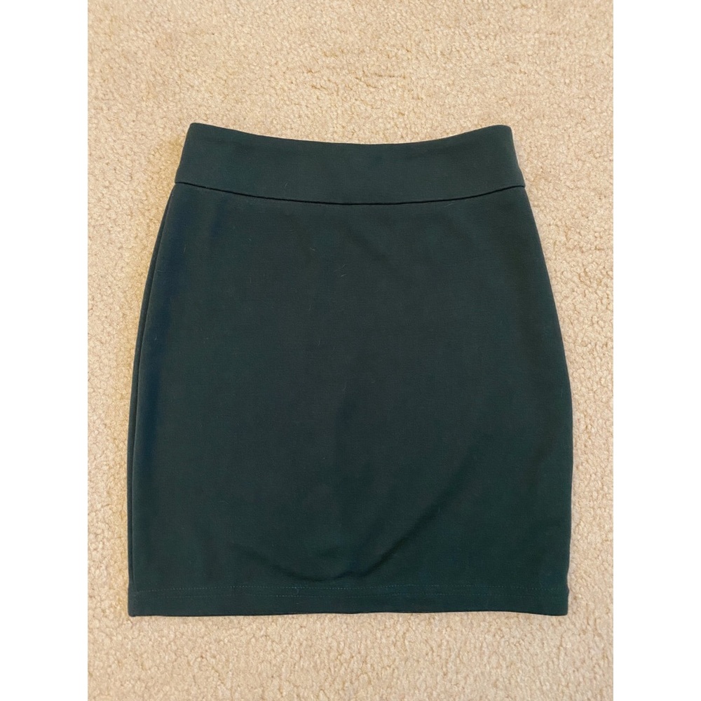 Tobi Mini Skirt, Forest Green, XS